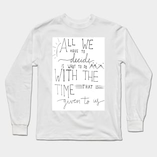 Time Long Sleeve T-Shirt